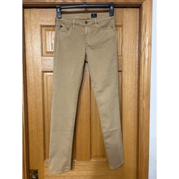 Adriano Goldschmied Jeans The Prima Khaki Size 27R Mid Rise Cigarette Pants - Picture 1 of 7